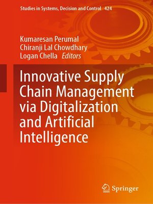cover image of Innovative Supply Chain Management via Digitalization and Artificial Intelligence